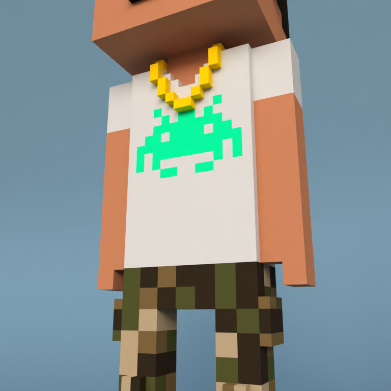 Meebit #19360 — Outfit