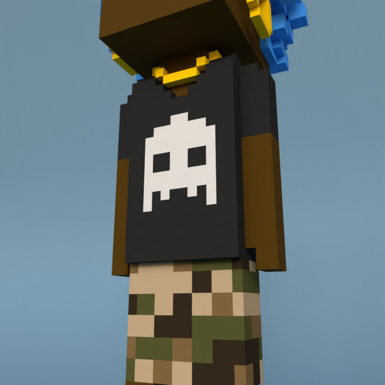 Meebit #19385 — Outfit