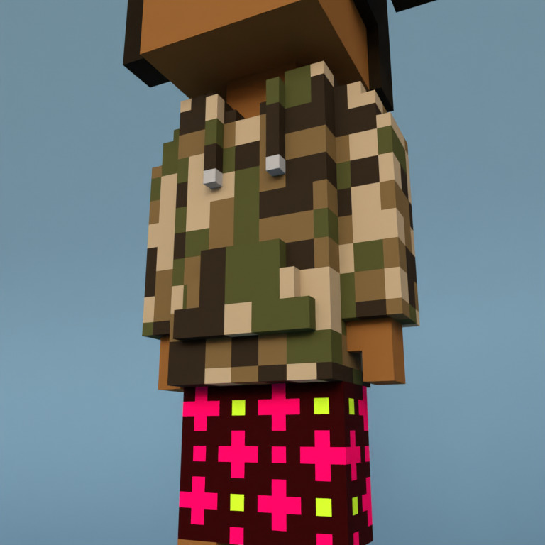Meebit #19412 — Outfit