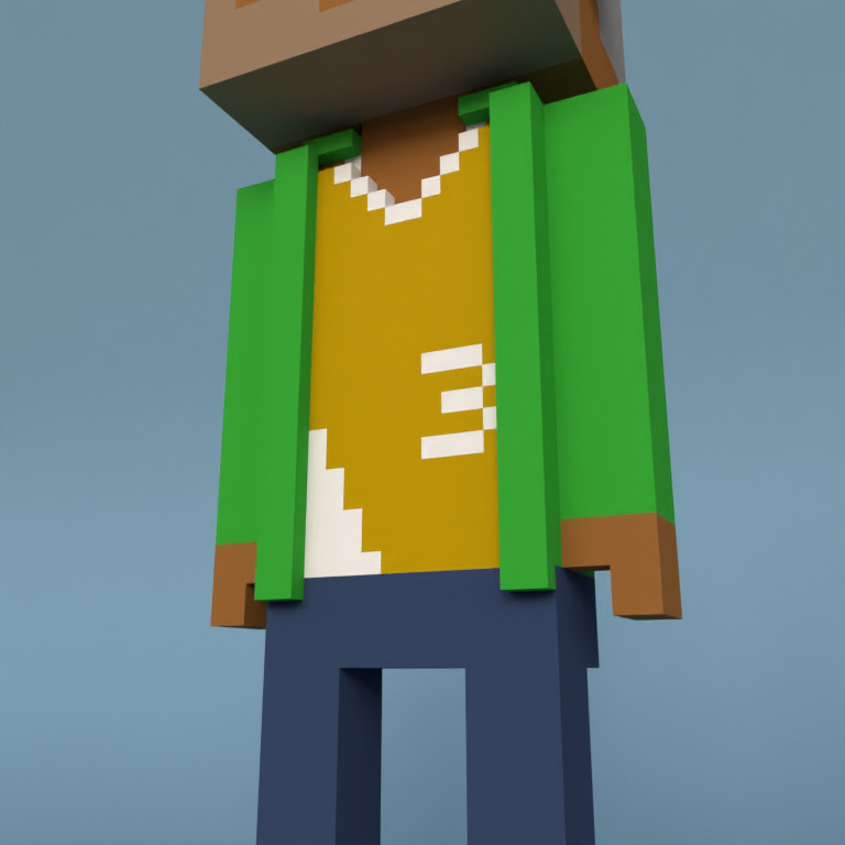 Meebit #19417 — Outfit