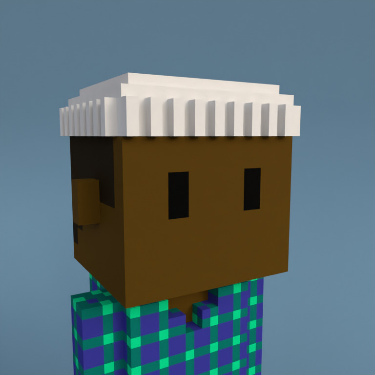 Meebit #19457 — Portrait