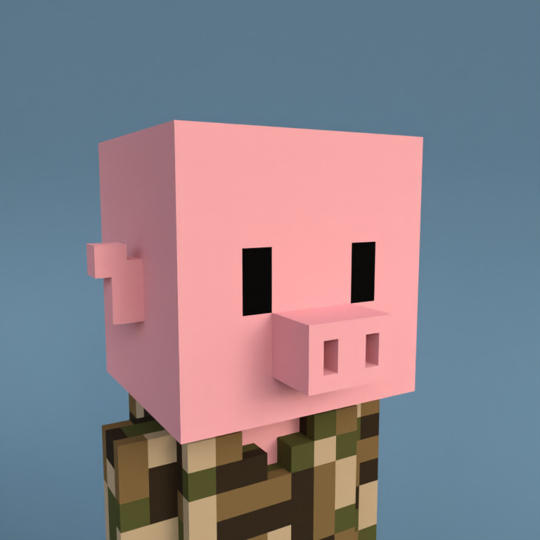 Meebit #19476 — Portrait