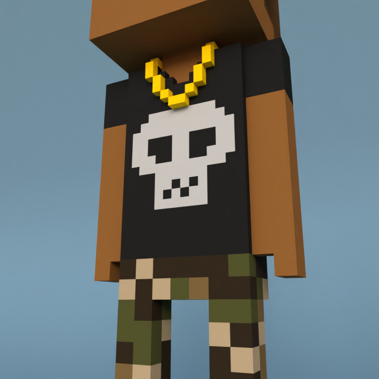 Meebit #19497 — Outfit