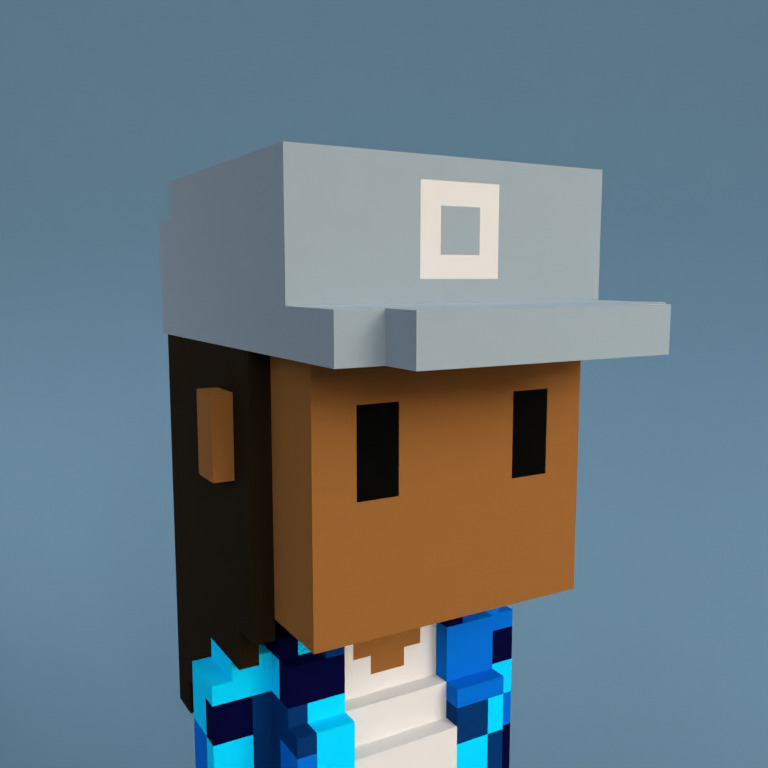 Meebit #19498 — Portrait
