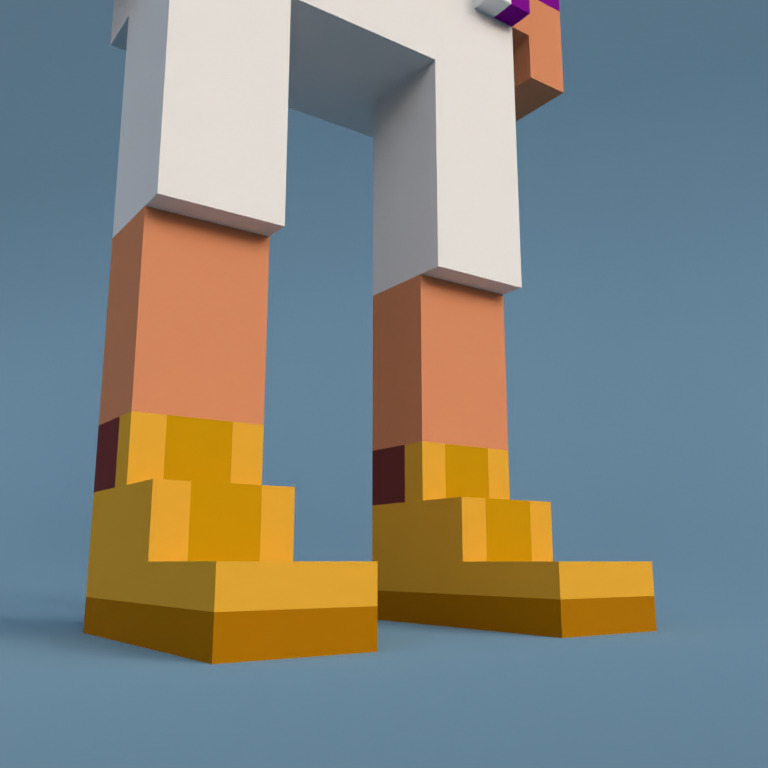 Meebit #19504 — Shoes