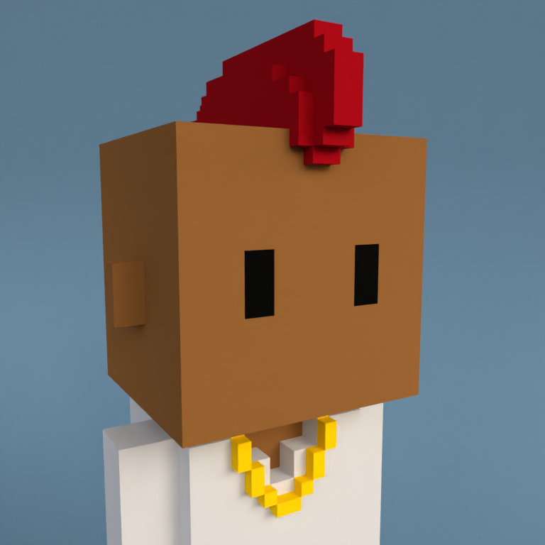 Meebit #19506 — Portrait