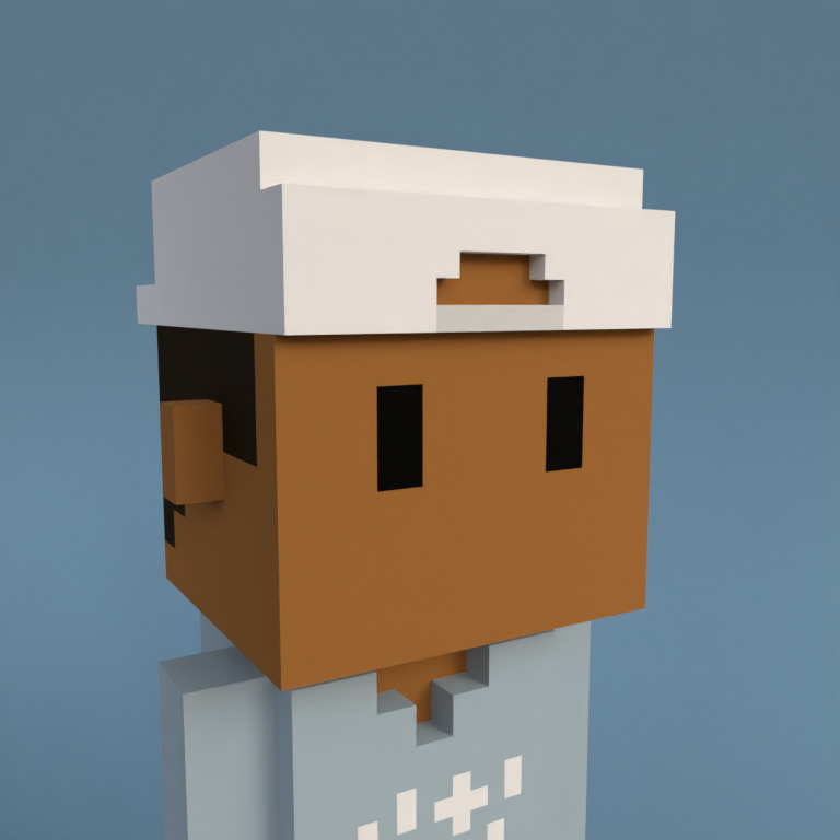 Meebit #19513 — Portrait
