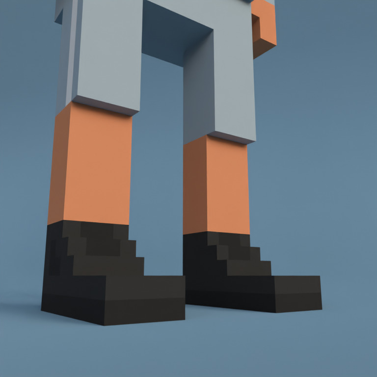 Meebit #19521 — Shoes