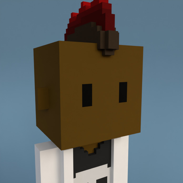 Meebit #19523 — Portrait