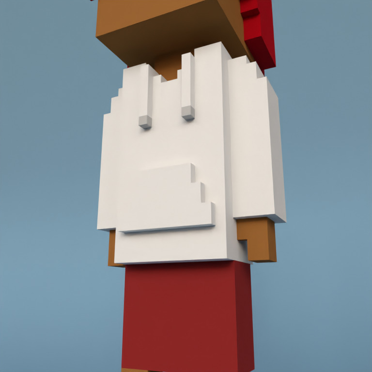 Meebit #19525 — Outfit