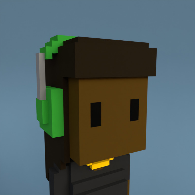 Meebit #19535 — Portrait