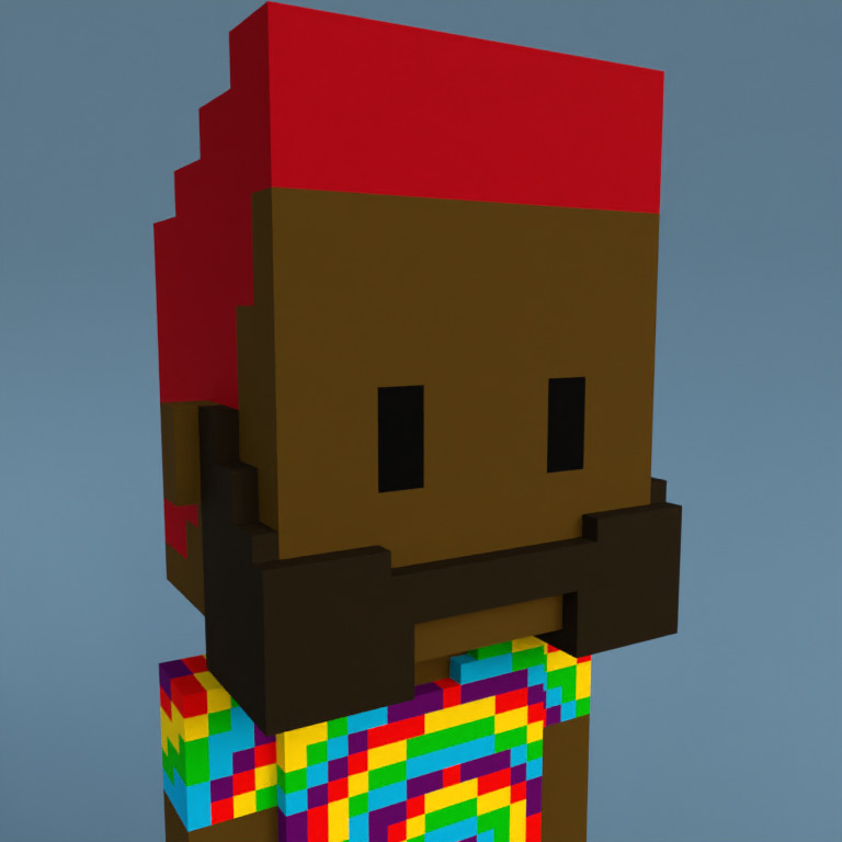 Meebit #19558 — Portrait