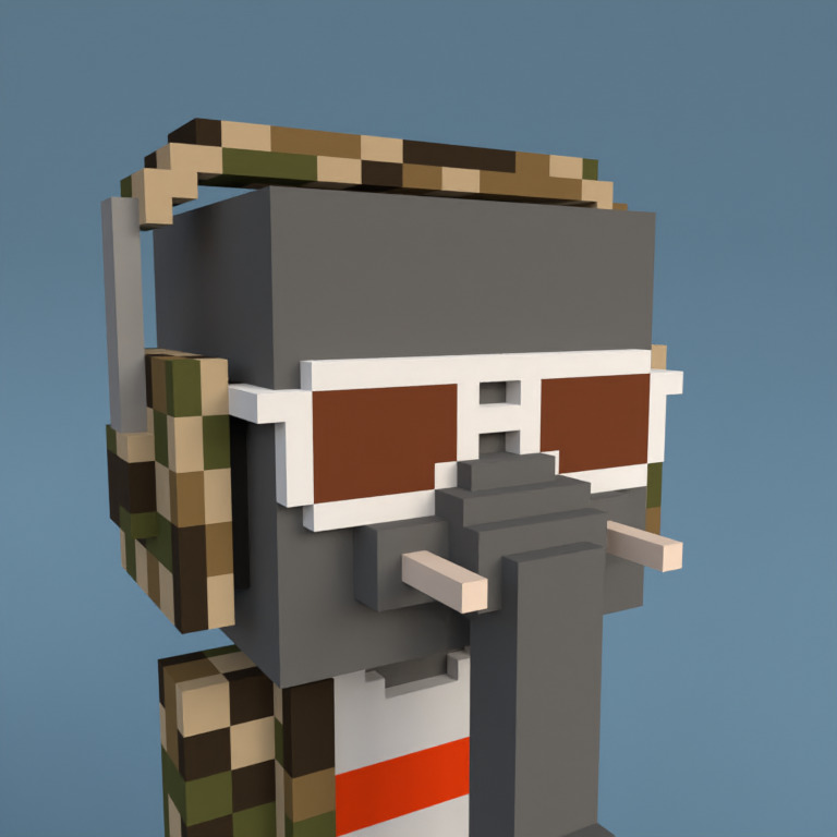 Meebit #19562 — Portrait