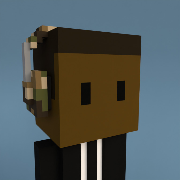 Meebit #19563 — Portrait