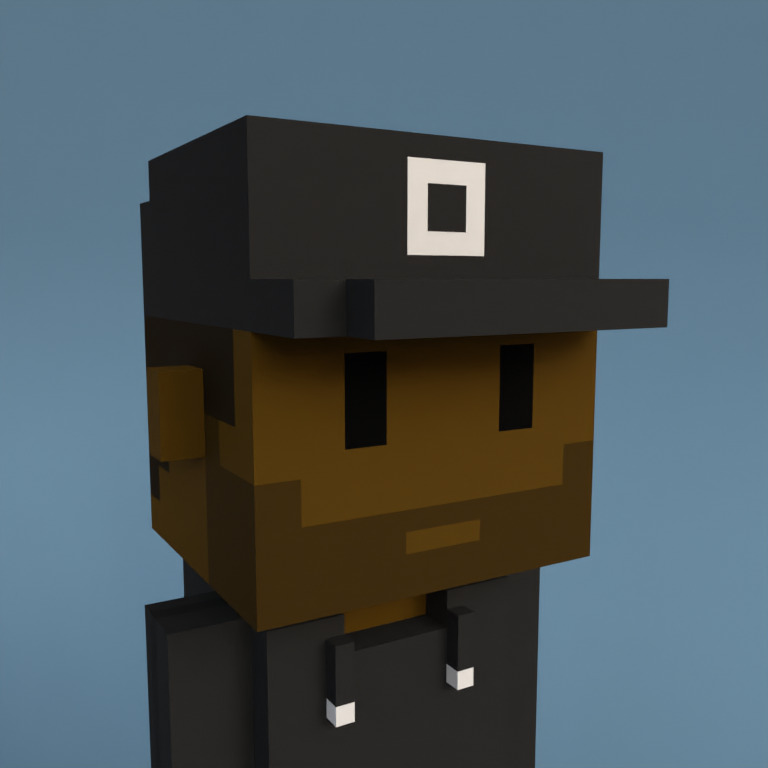 Meebit #19591 — Portrait