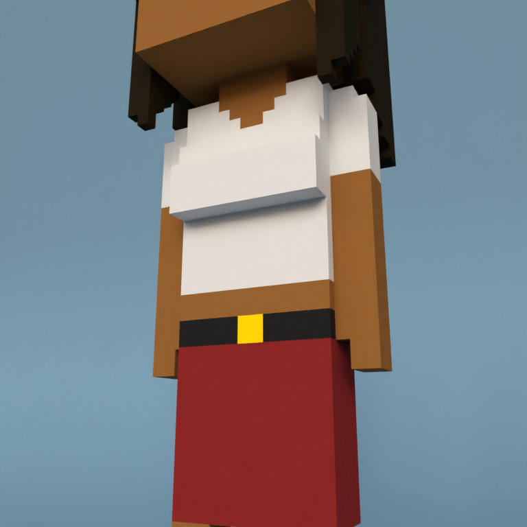 Meebit #19645 — Outfit