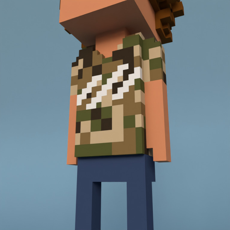 Meebit #19664 — Outfit