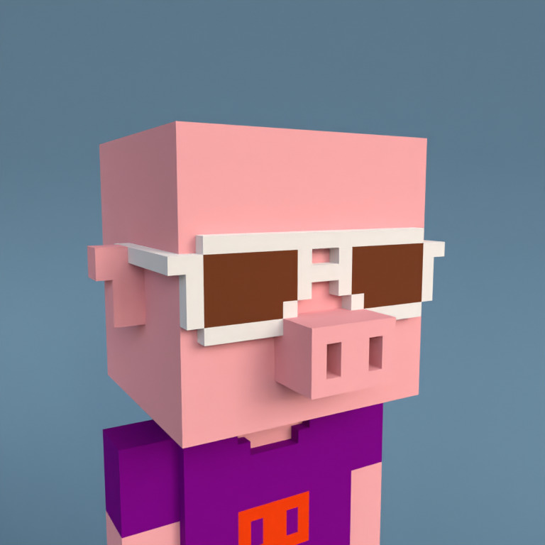 Meebit #19676 — Portrait