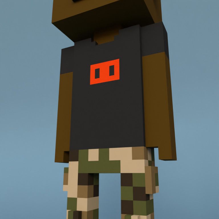 Meebit #19686 — Outfit