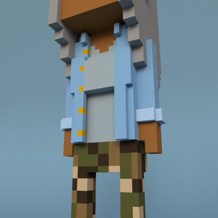 Meebit #19689 — Outfit
