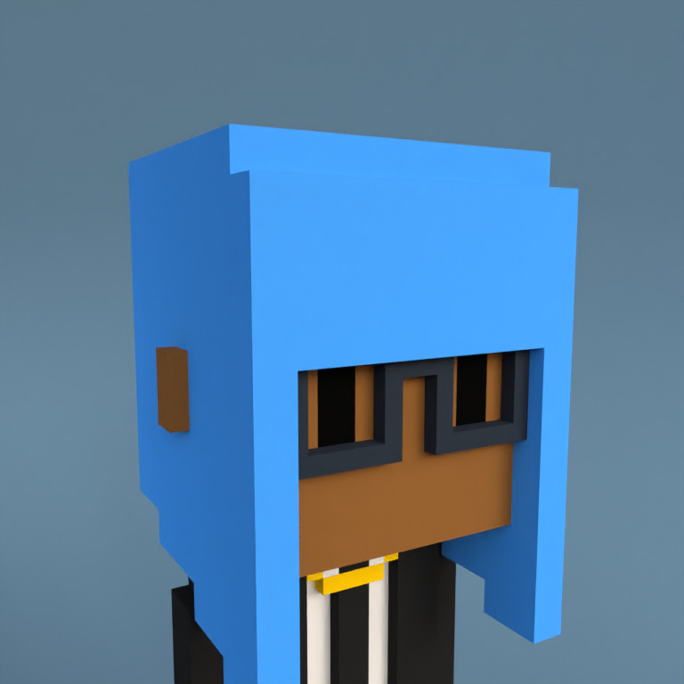 Meebit #19695 — Portrait