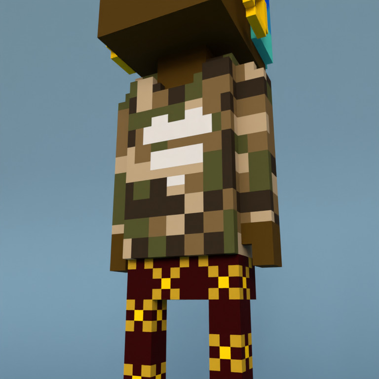 Meebit #19698 — Outfit