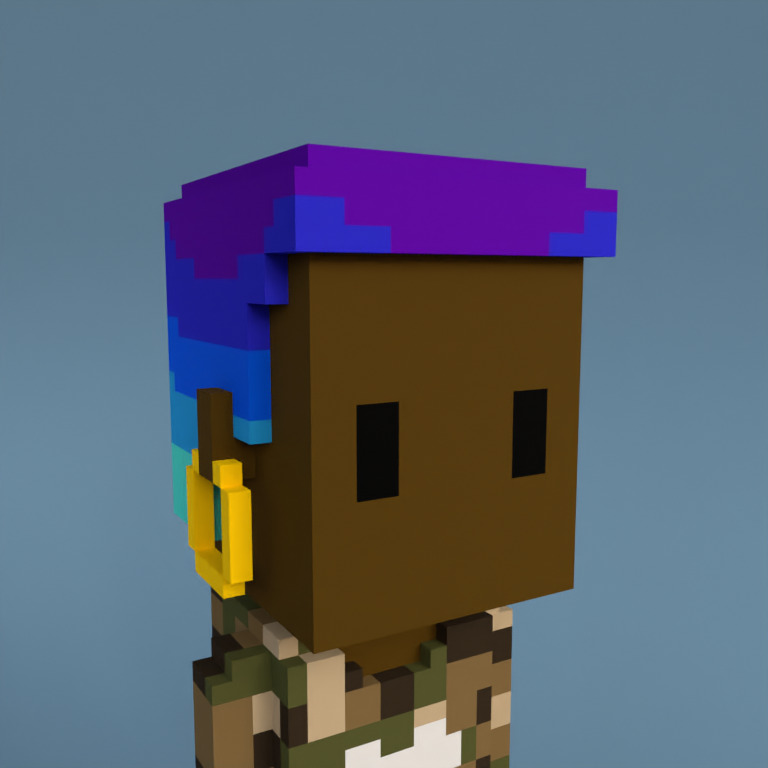Meebit #19698 — Portrait