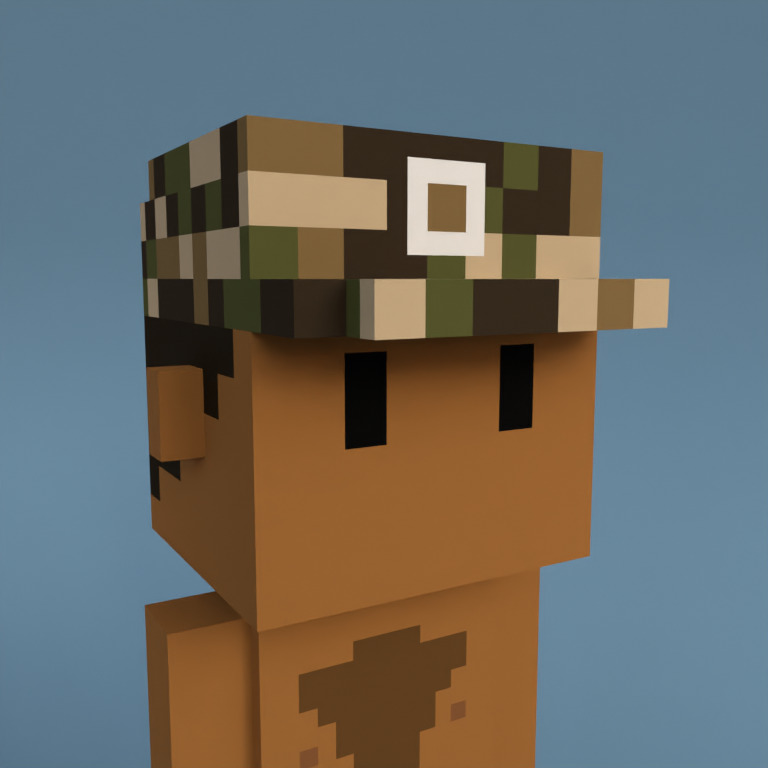 Meebit #19722 — Portrait