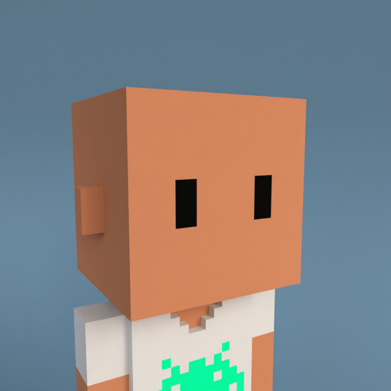 Meebit #19735 — Portrait