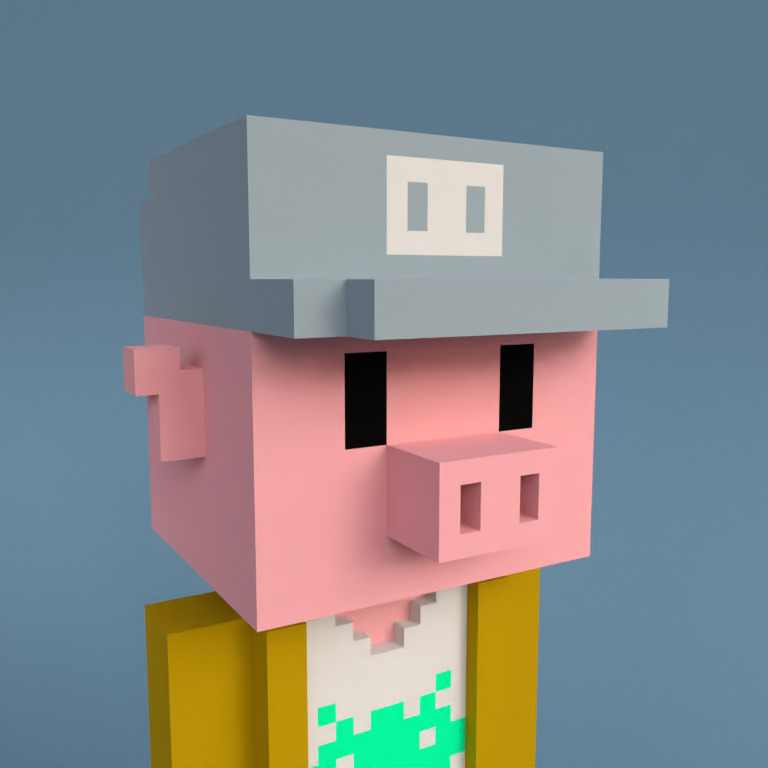 Meebit #19745 — Portrait