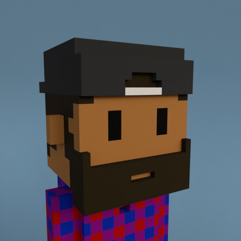 Meebit #19758 — Portrait