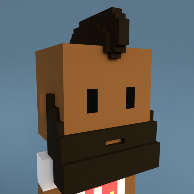 Meebit #19765 — Portrait