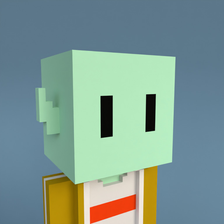 Meebit #19775 — Portrait