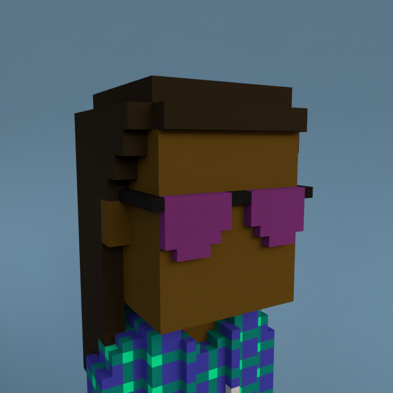 Meebit #19780 — Portrait