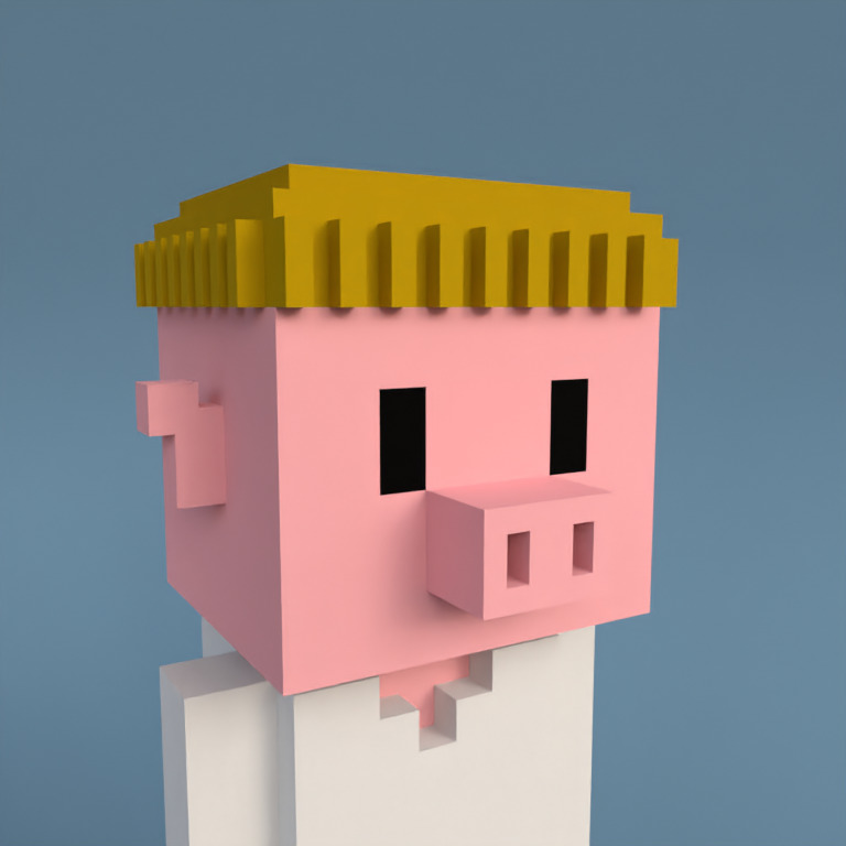 Meebit #19782 — Portrait