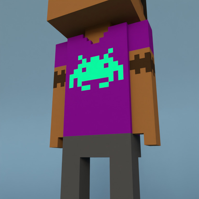 Meebit #19807 — Outfit