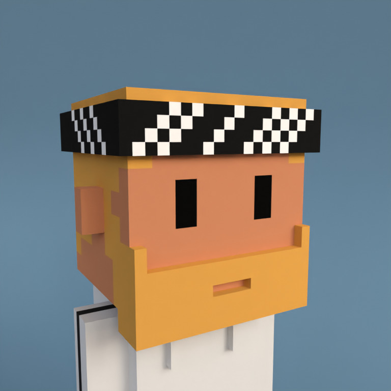 Meebit #19817 — Portrait