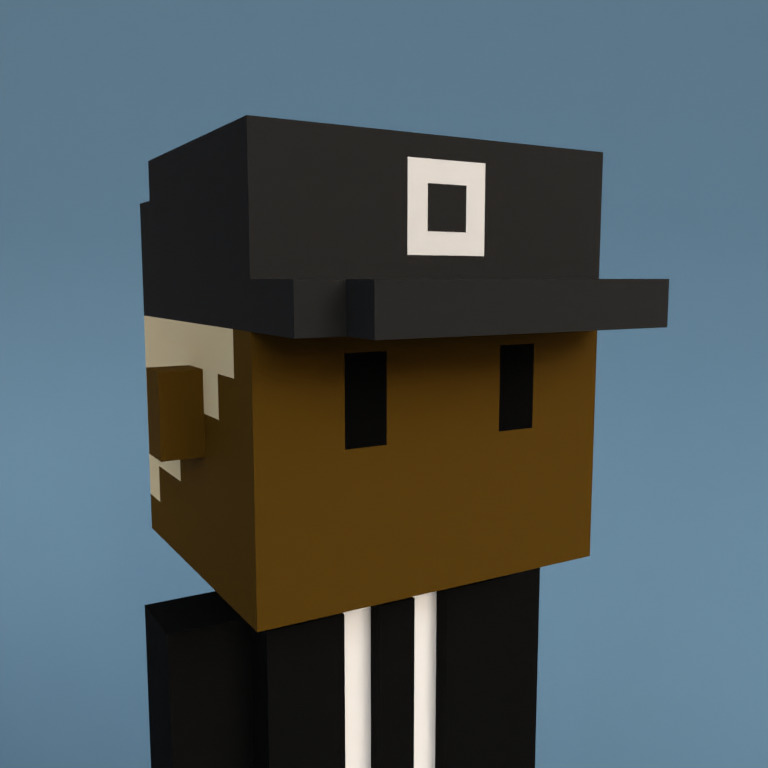 Meebit #19818 — Portrait