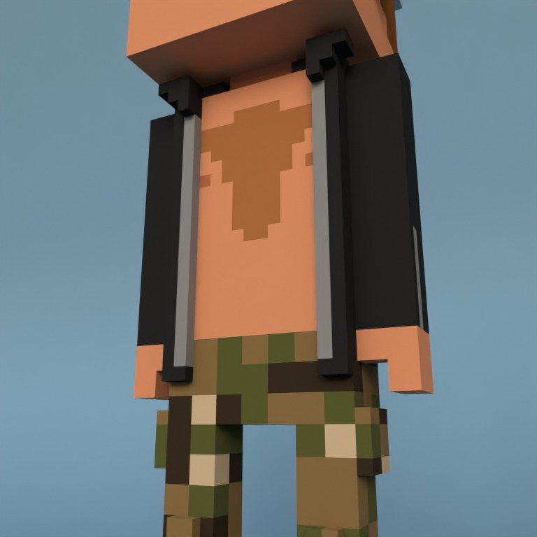 Meebit #19836 — Outfit