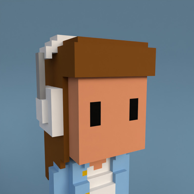 Meebit #19855 — Portrait
