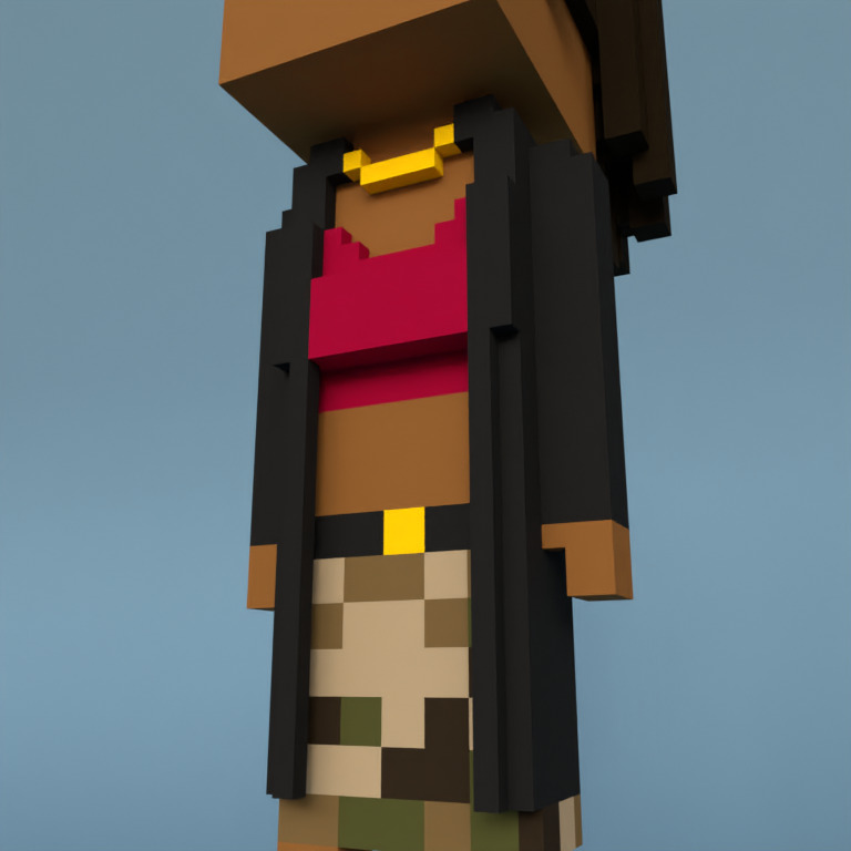 Meebit #19860 — Outfit