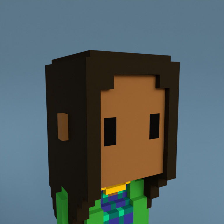 Meebit #19865 — Portrait