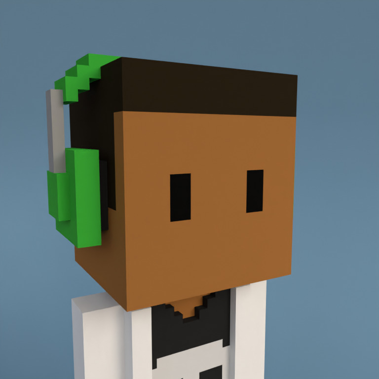 Meebit #19870 — Portrait