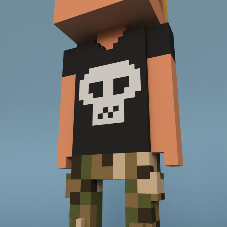 Meebit #19872 — Outfit