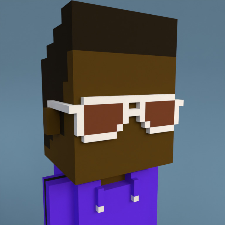 Meebit #19875 — Portrait