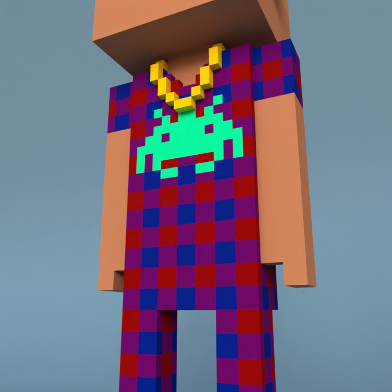 Meebit #19877 — Outfit