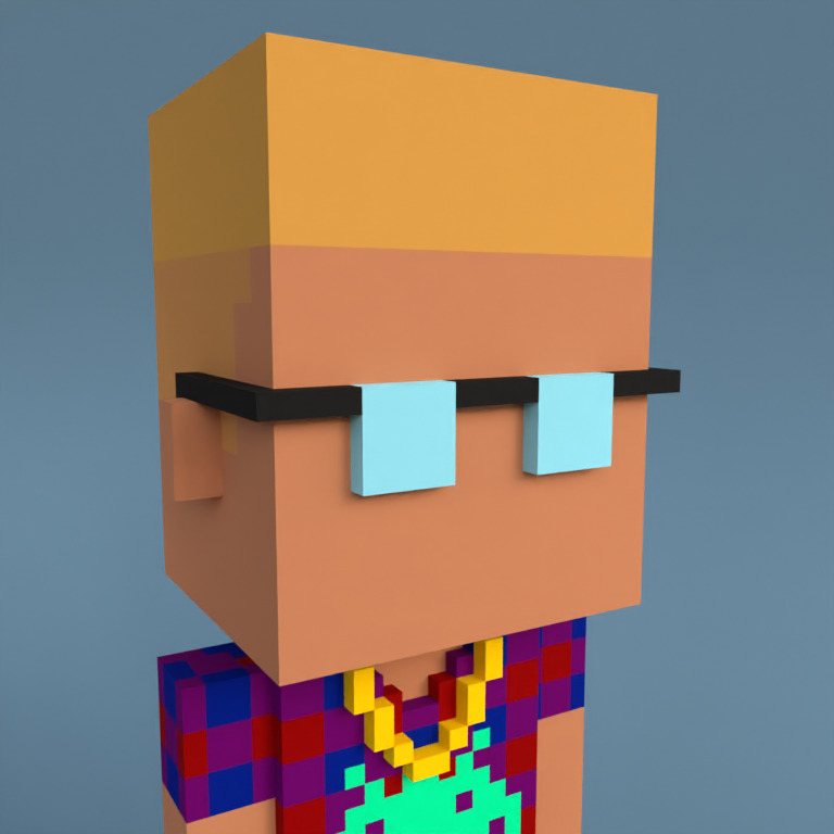 Meebit #19877 — Portrait
