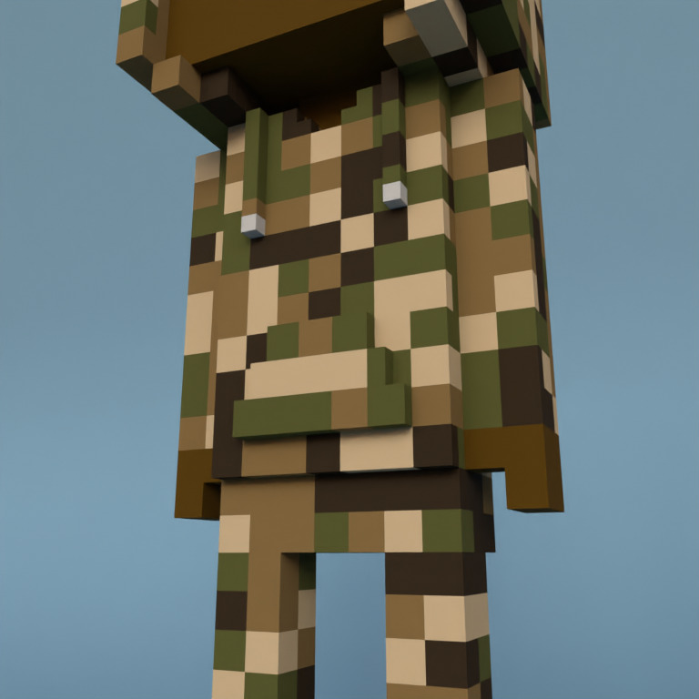 Meebit #19878 — Outfit