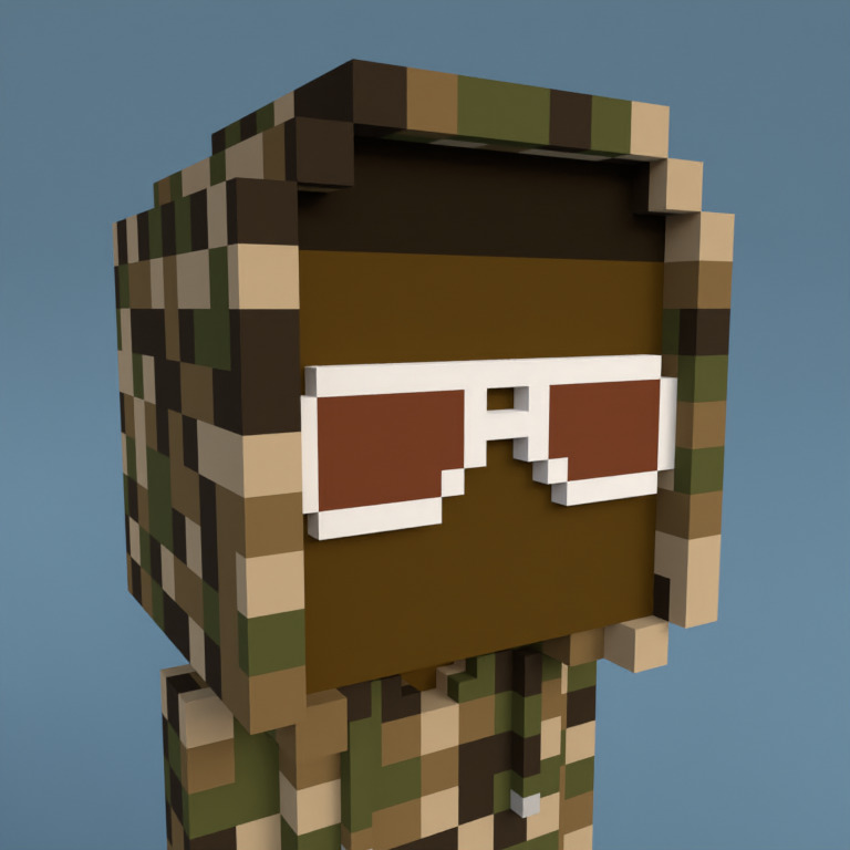 Meebit #19878 — Portrait