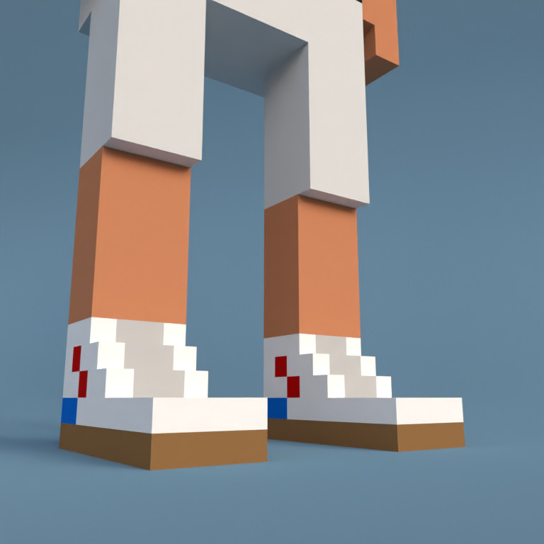Meebit #19886 — Shoes